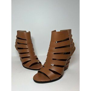 Steven by Steve Madden leather zipper heel Size 9.5